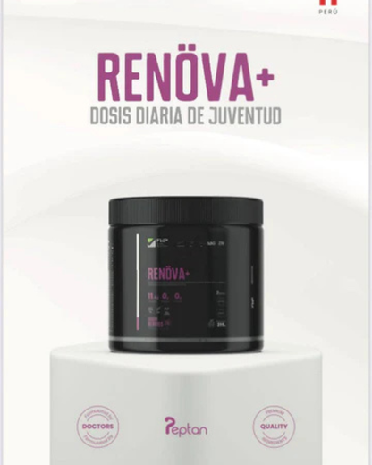 Colágeno Renova Plus con biopéptidos activos pote de 315 gr